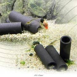 Aquarium Tank Tube Breeding Hiding Cave Shelter For Fish Shrimp Spawn Live Plant Aquarium Decor Ceramic