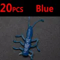 20 piezas azules