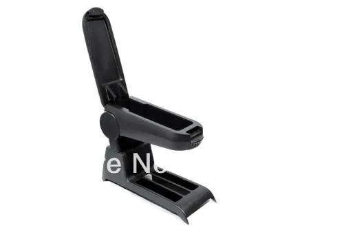 Center Console Armrest (Leatherette Black) For VW Volkswagen Polo 9N 9N3