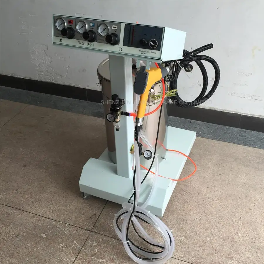 1PC WX-001 ผงเคลือบเครื่องไฟฟ้าสถิตเคลือบผงไฟฟ้าสถิตปืน 110/220V ผงเคลือบเครื่อง