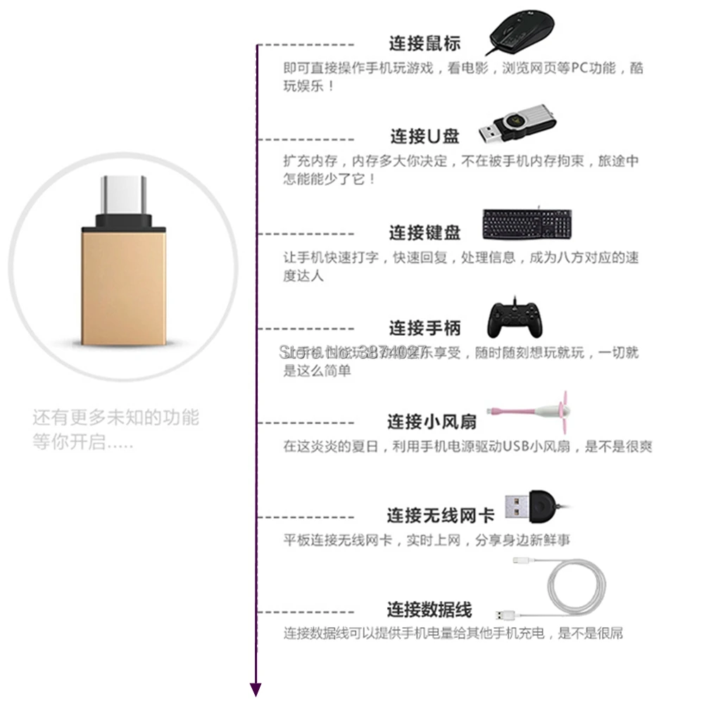 Type C Otg Usb Adap…