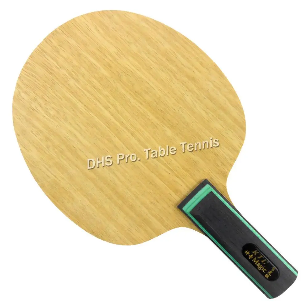 KTL Magic Super Thinkness 13-14cm y hoja de tenis de mesa de madera súper ligera para raqueta de ping pong