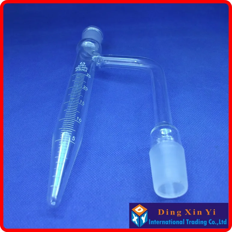 

(2 pieces/lot) Water receiving tube 25ml receiving,For use in determining water content in petroleum products