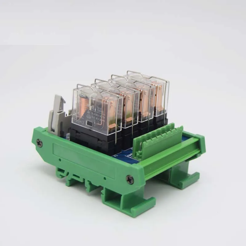 

4-way 10-pin relay module, single 24V electromagnetic isolation relay module