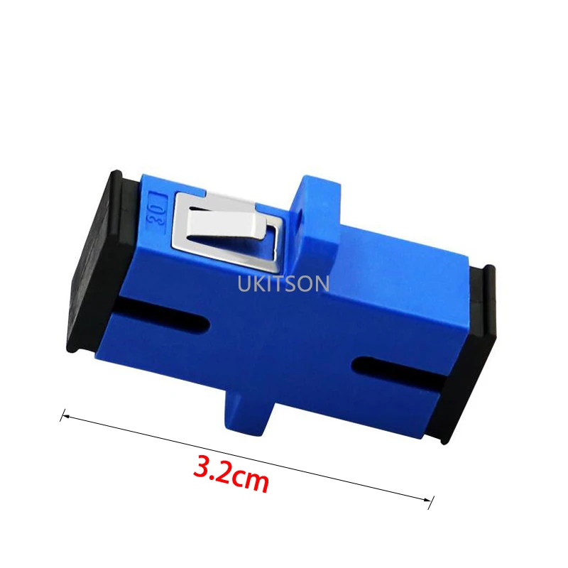 SC To SC Flange Coupler Jack Keystone Simplex SC-SC Fiber Optic UPC Adaptor For Communications Network Connector