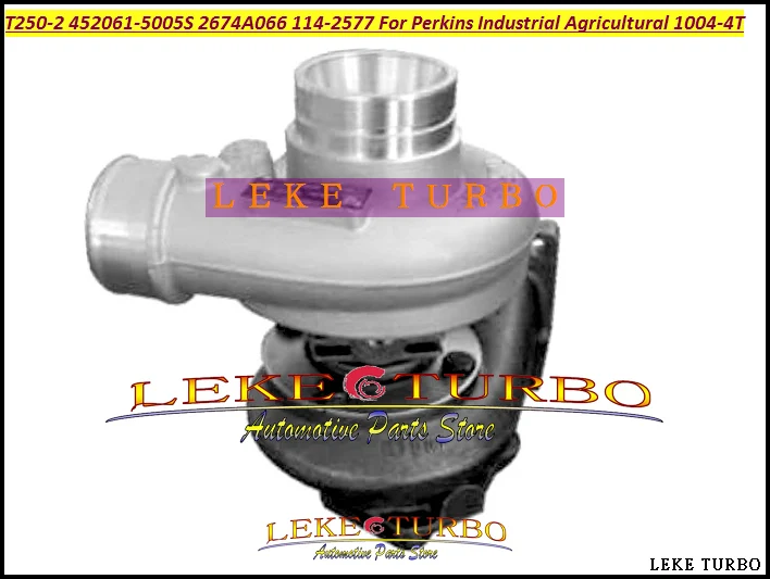 Free Ship T250-2 452061-5005S 452061-0005 2674A066 114-2577 T250 Turbo Turbocharger For Perkins Industrial Agricultural 1004-4T