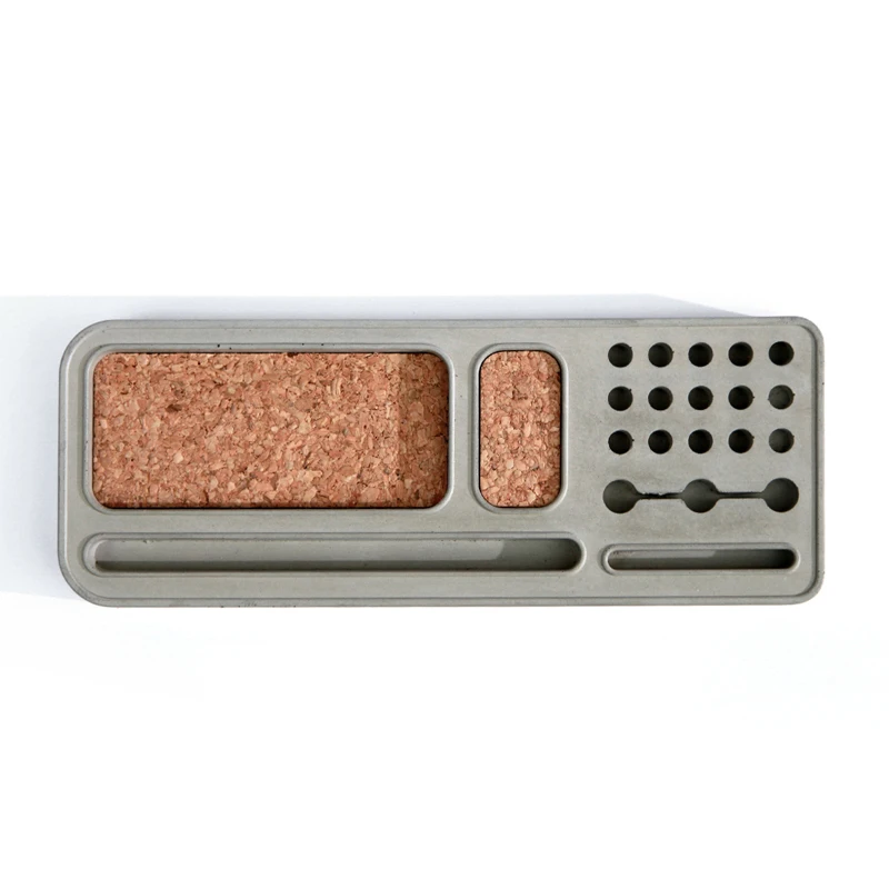 

Creative Concrete Stationery Set Cement Desk Set School Supplies Desk Accessories Office Desk Organizer Stationery Set