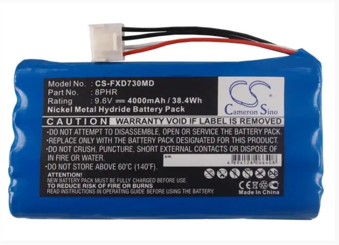 

Cameron Sino 4000mAh battery for FUKUDA CardiMax FCP-7101 Cardimax FX-7302 FX-7302 FX-7402