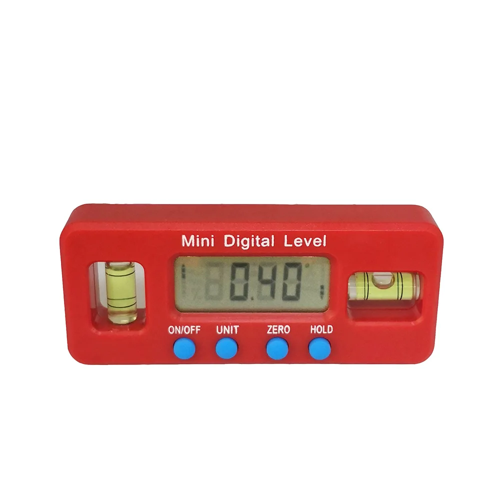 Digitale Hoekzoeker Gradenboog Elektronische Level Box 360 Graden Digitale Inclinometer Hoek Meten Met Magneten Draagbare
