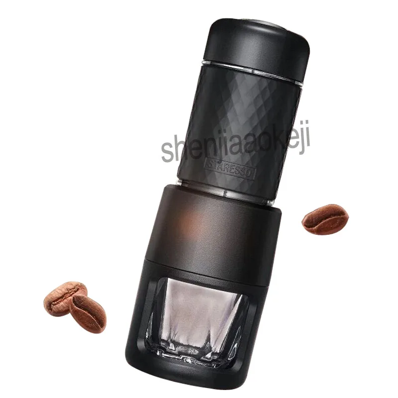 

Multifunction Mini Italian-style Manual coffee machine Portable Capsule Coffee machine Coffee powder / capsule dual purpose 1pc