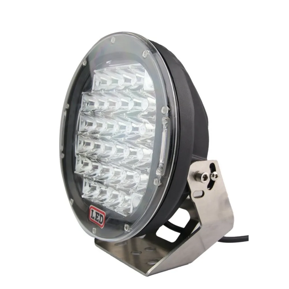 Car Accessories 2pcs 9inch 96w LED Work Light Round Offroad Truck ATV SUV Jeep Boat 4wd ATV Auxiliary Driving Lamp