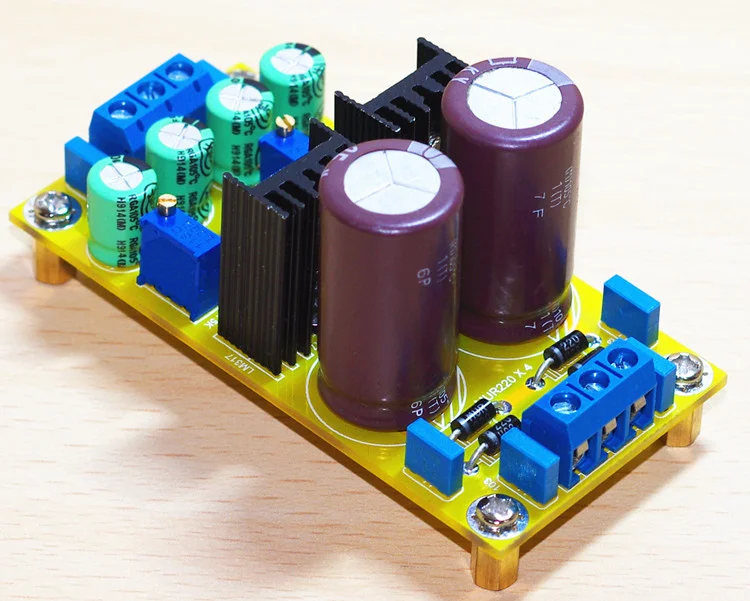 LM317 LM337 DC Có Thể Điều Chỉnh Quy Định Power Supply Module Board Tích Cực và tiêu cực có thể điều chỉnh được