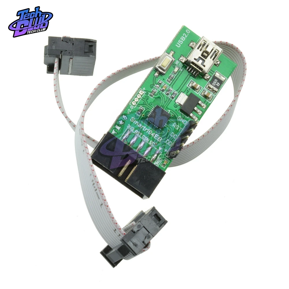 Inteligente Rf04eb Cc1110 Cc2530 Cc2531 Cc2540 Zigbee Módulo Alvo Emulador cc do Zigbee Bluetooth 4.0 Smartrf04eb Rf04e