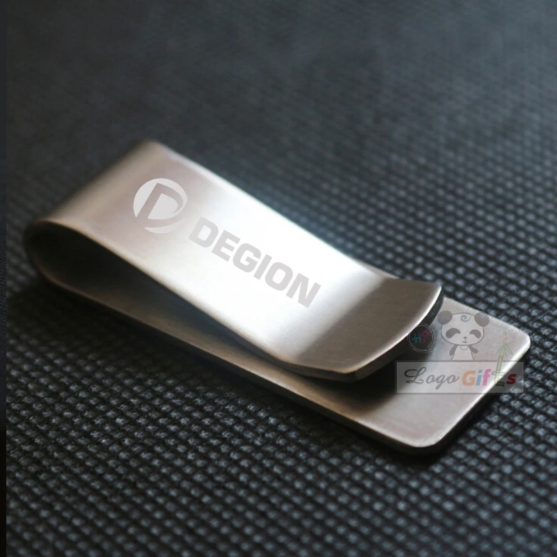 Personal wedding gifts for guest Paper clip custom with wishes on clip wallet good quality money clip men 20pcs a lot