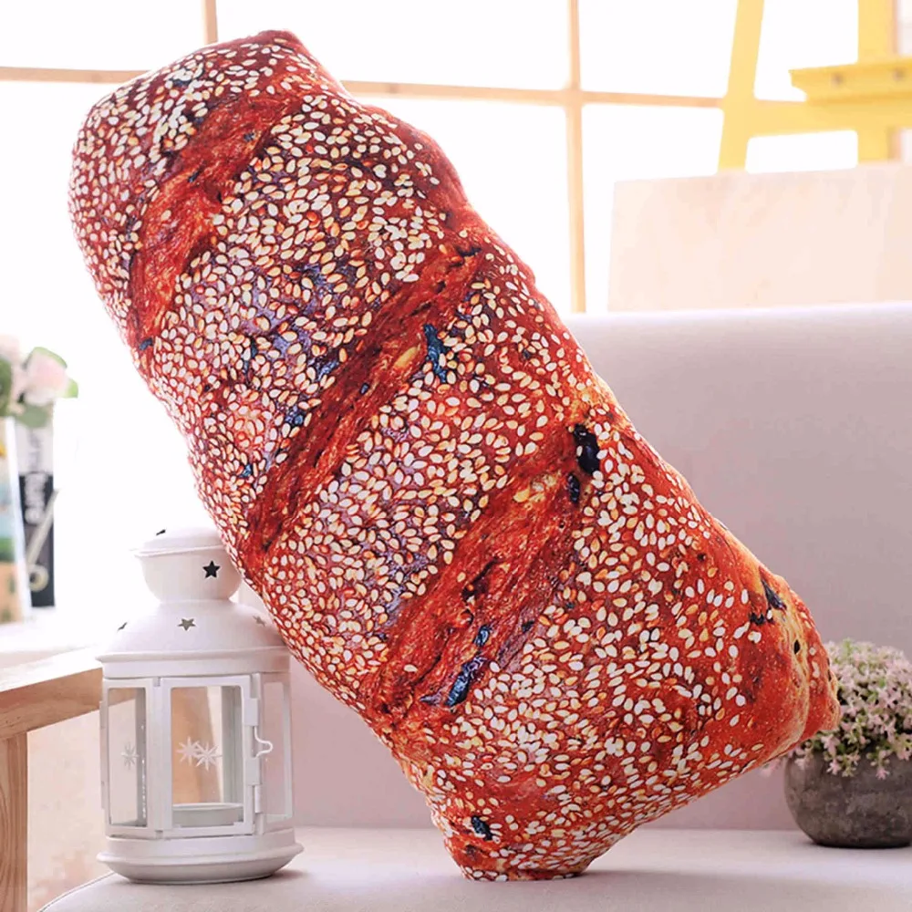 Plush Donut Cream Bread Stuffed Toy Pillow Soft Cushion Restaurant Decoration Birthday Gift Birthday Gift