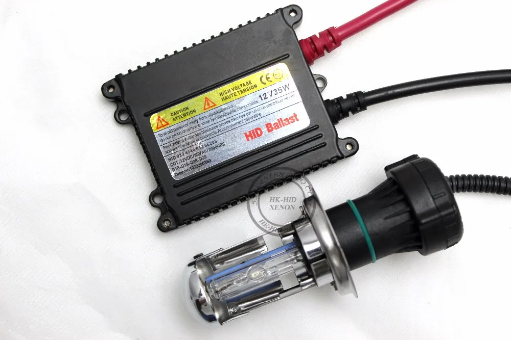 1 set Top quality 35W H4 Hi/low bi xenon Motorcycle HID Xenon Conversion Kit,3000K,4300K,6000K,8000K,10000K