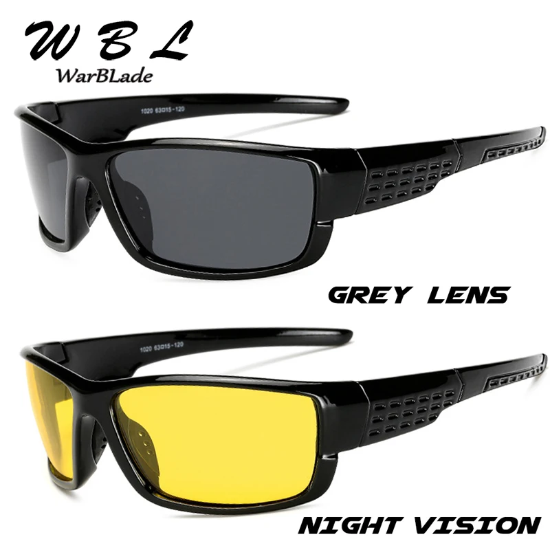 

WarBLade Top Quality Mirrors Polarized Driving Sunglasses Men Top Quality Goggles Shades Male Brand Designer Sun Glasses 2019