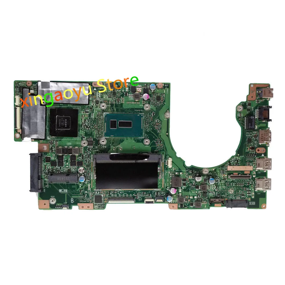 Laptop Motherboard For ASUS K501L K501LB K501LN A501L i3-5005U 4G RAM GTX950M DDR3L Non-integration 100% Tested Ok