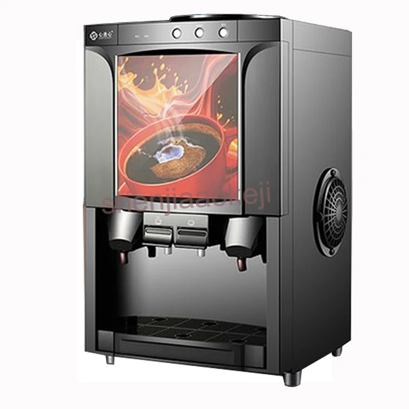 Pequeno desktop automático máquina de café instantâneo leite-chá máquina de café bebida quente fontes de bebida do agregado familiar
