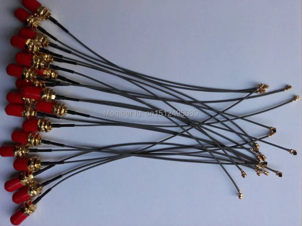 

2022 new Sma cable sim900a , sim908 , sim900 module (20pieces/lot) Mini PCI U.FL to SMA Antenna WiFi Pigtail Cable IPX to SMA