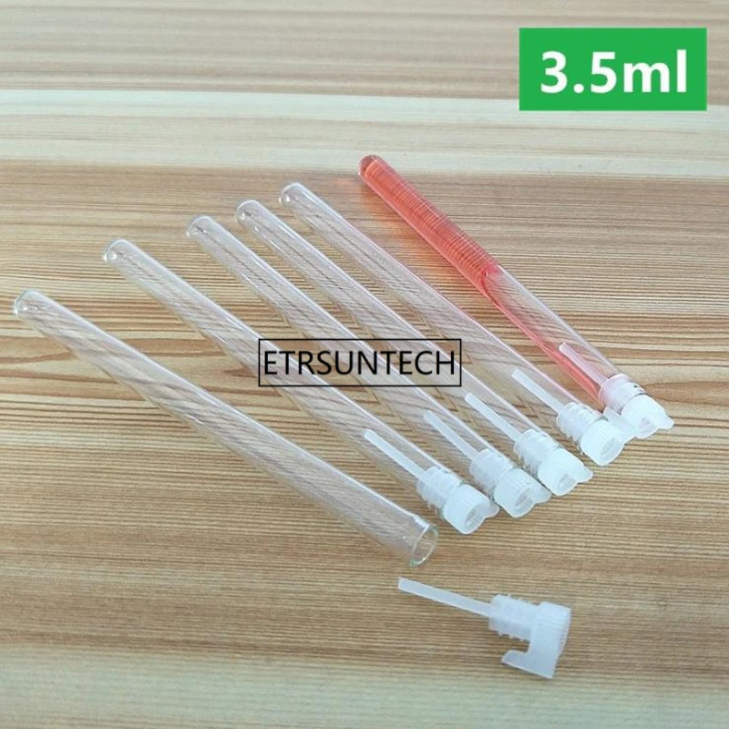 3.5ml Empty Small Mini Glass Sample Vials Perfume Bottle Laboratory Liquid Fragrance Test Tube Trial Bottle F1970