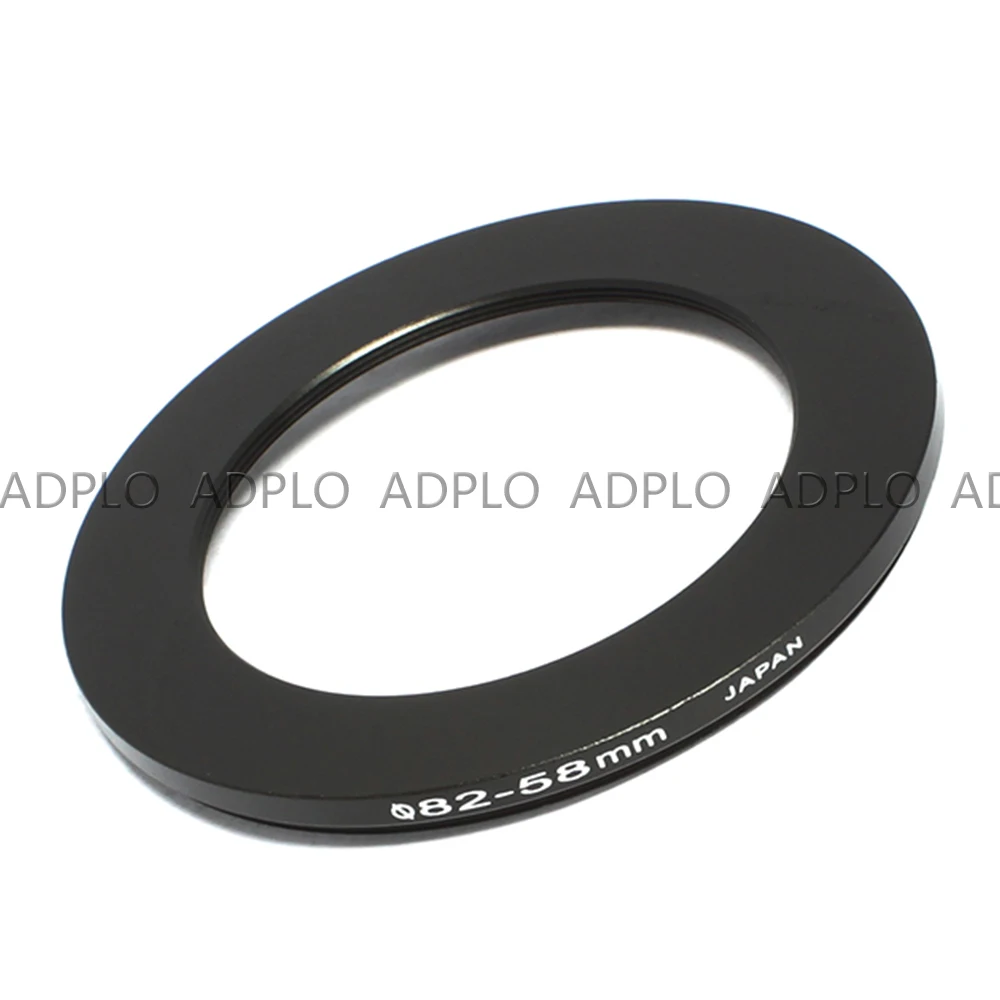 Anillo adaptador para filtro de 82-58mm 82mm a 58mm