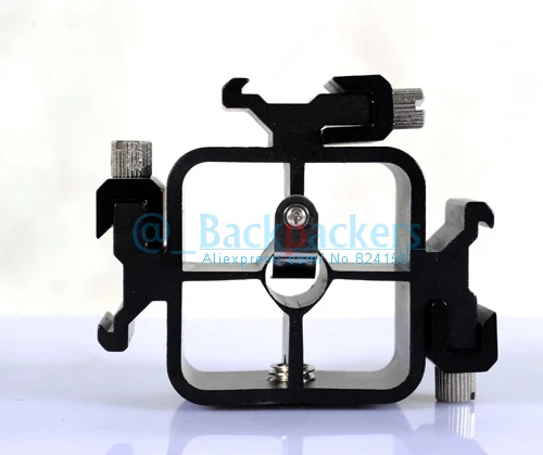 Three Triple Head Hot Shoe Mount Adapter Flash Light Stand Umbrella Holder Bracket