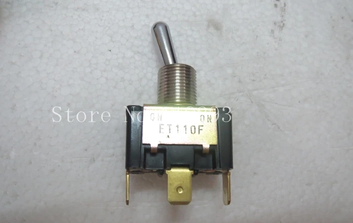 

[BELLA]FSK ET110F большой тумблер 10A125VAC 7A250VAC 3 фута односторонний переключатель сброса -- 10 шт./лот