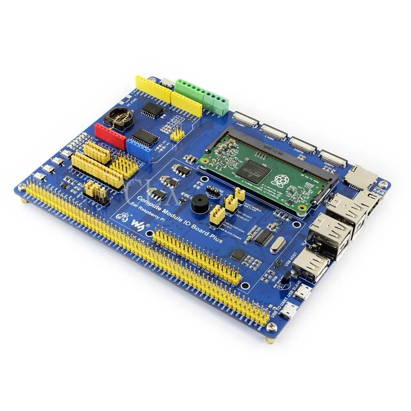 Compute Module IO Board Plus,Composite Breakout Board for Developing with Raspberry Pi CM3, CM3L Various component