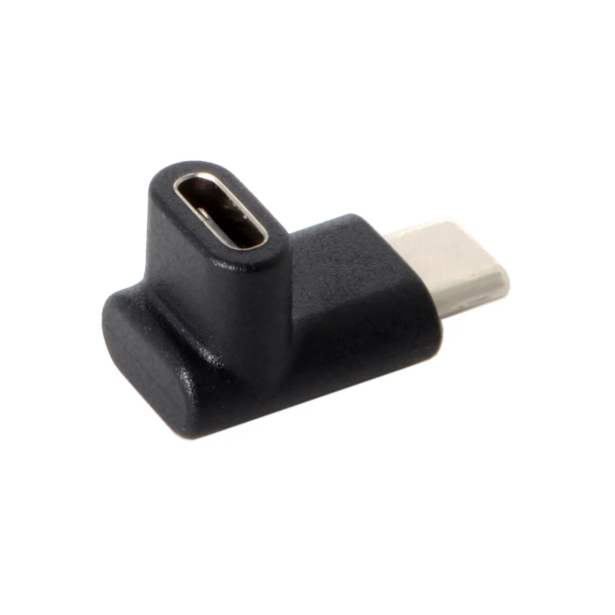 

Cablecc Up or Down Angled 90 Degree Reversible USB 3.1 Type-C Male to Female Extension Adapter for Mobile Phone & laptop