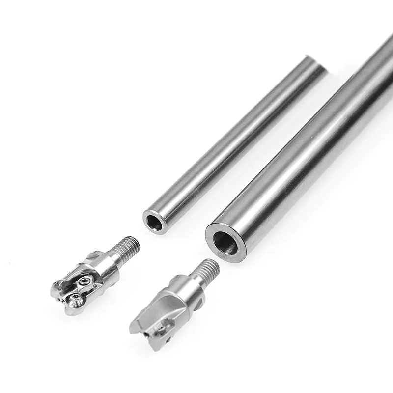Cortador de Trituração Rod do Aço do Tungstênio do Carboneto de Gus Antivibração Travando o Dente Elevada Precisão Linha Interna m6 m8 M10