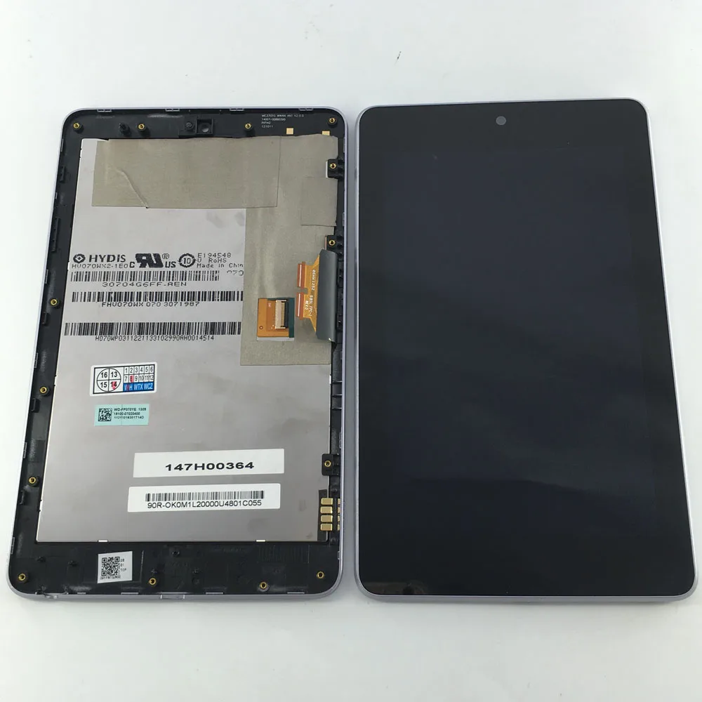 Imagem -03 - Display Lcd Tela de Toque Digitador Assembléia Vidro para Asus Google Nexus 1a Geração Nexus7 2012 Me370 Me370t Me370tg Nexus7c