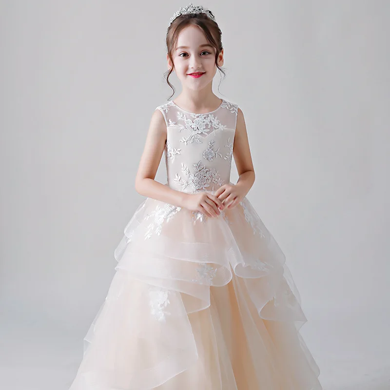 Vestido Comunion 2019 Vintage White First Simple Communion Dresses For Girls Cheap Flower Girl Dresses For Weddings