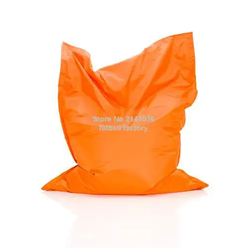 Orange Color outdoor bean bag chair - home furniture - beanbag sofa beds