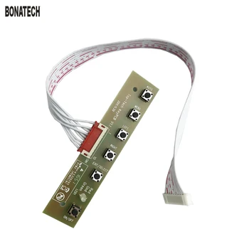 NT68676용 LCD TV 준수 키패드용 범용 pc6 키 키보드 플레이트