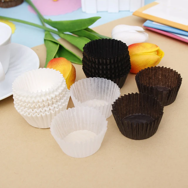 Mini Cupcakes Baking Paper Small Cupcake Liner Muffins Mini 100pcs Mini Cupcake Aliexpress