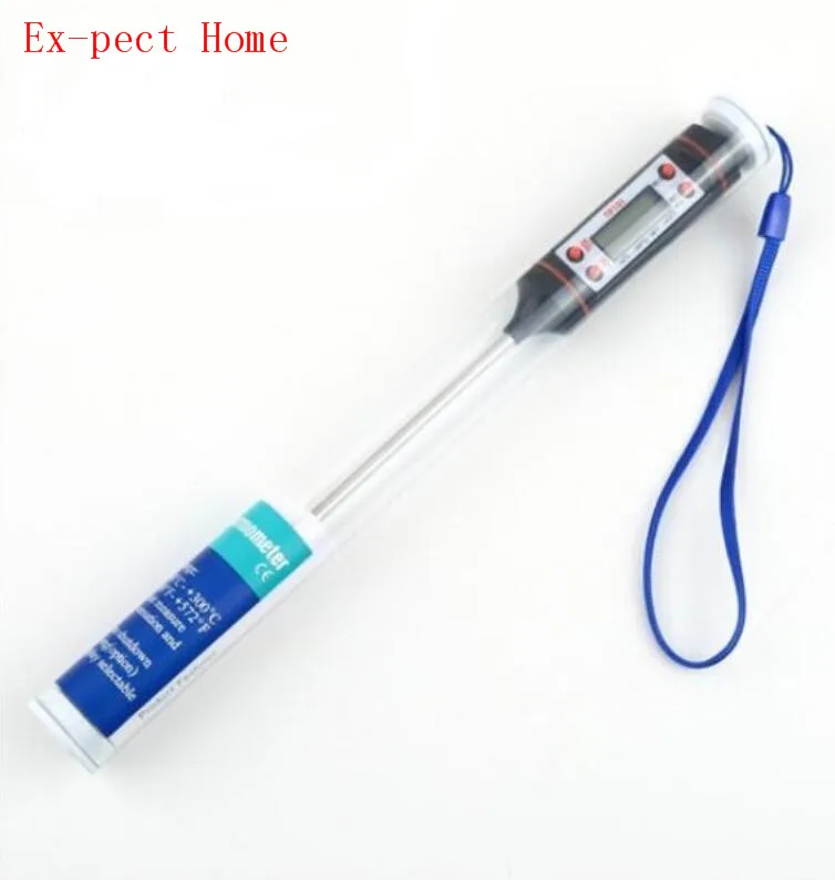 

100pcs Portable Mini Electronic Digital Thermometer Instruments practical Food and BBQ Use TP101 Sensor Probe Temperature