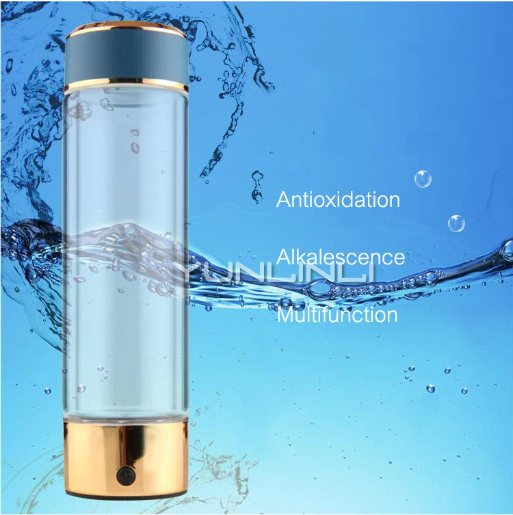 Idrogeno ricca tazza di acqua debolmente alcalino multi-funzionale di idrogeno-ricco di generatore di acqua bottiglia