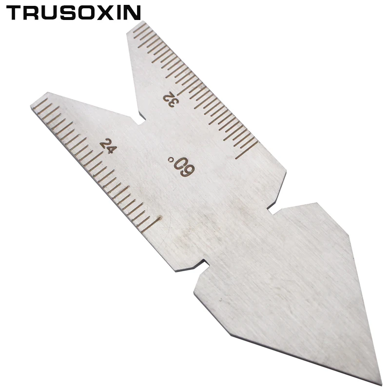 Welding  Tools Welding Rule Rib Gauge 60 Angle Welding gauge Center Gauge CENTER Gauge Whit Worth 60 Degree Metric Screw Thread