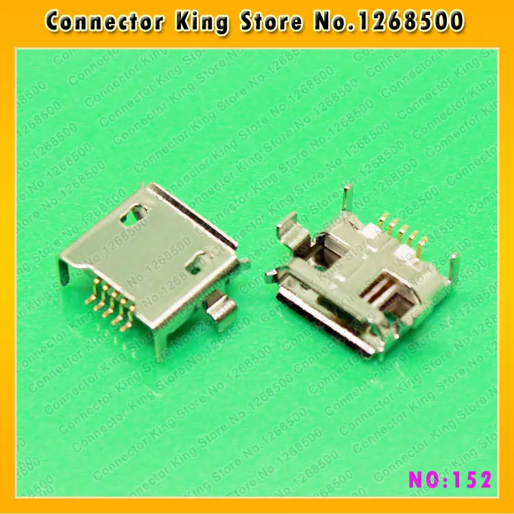 ChengHaoRan 10-100PCS  Micro 5pin USB connector repair parts for HP SLATE 7 2800 tablet,MC-152