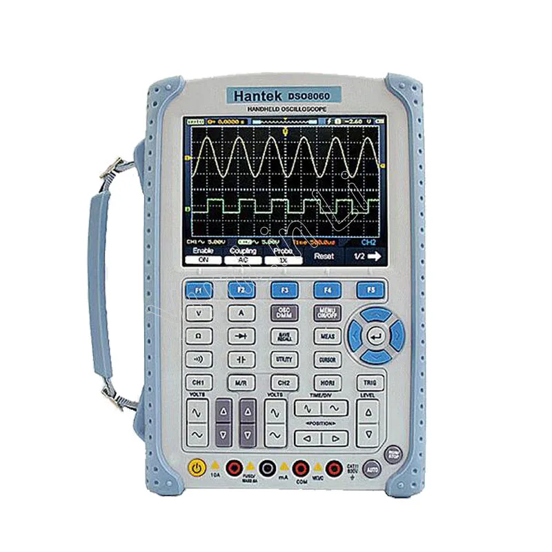 Five-in-one Handheld Oscilloscope DMM/ Spectrum Analyzer/Frequency Counter/Waveform Generator With English Manual Signal DSO8060