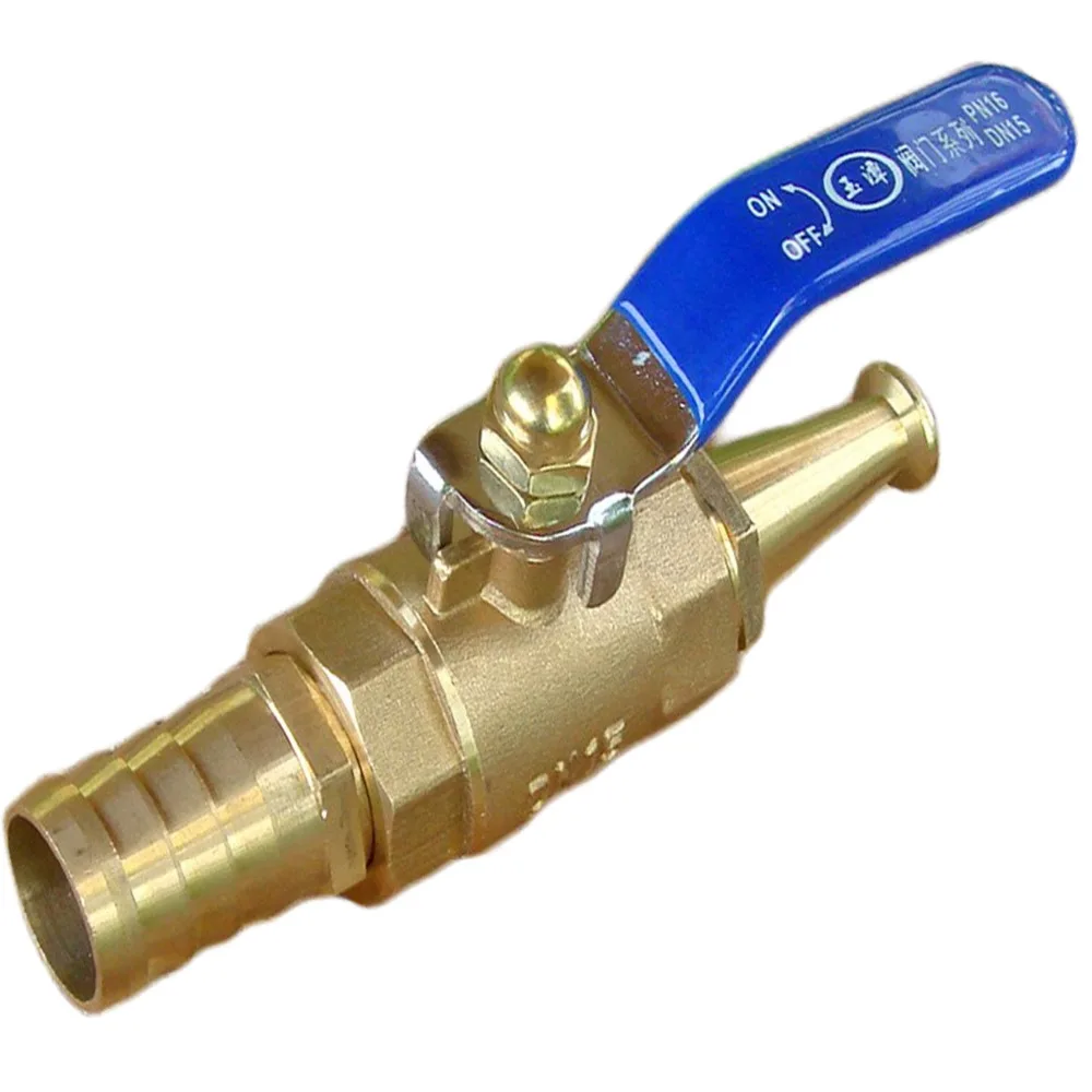 Brass Sprinkler Household Fire Sprinkler PS1 Long Handle Brass Ball Valve Switch High Pressure Car Washing Water Gun Sprinkler