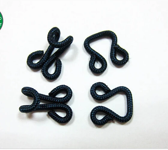 100 Sets Black White S M L Fabric Covered Hook And Eye Bra Fasteners Sew On Fur Coat coat hook fasteners