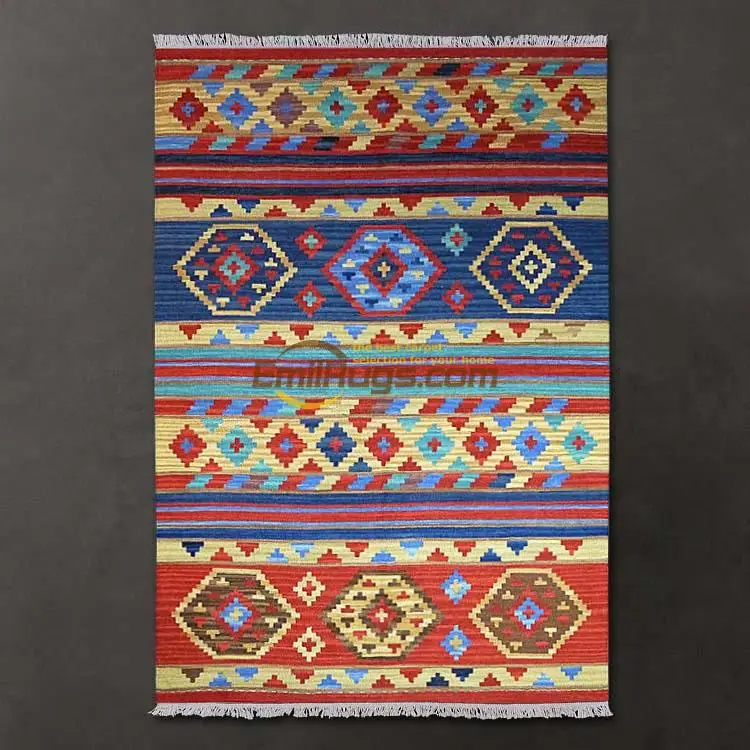 Bohemian Eastern Mediterranean style/jilimu/KILIM carpet Nordic expression with 125CM*185CM  gc137-22yg4