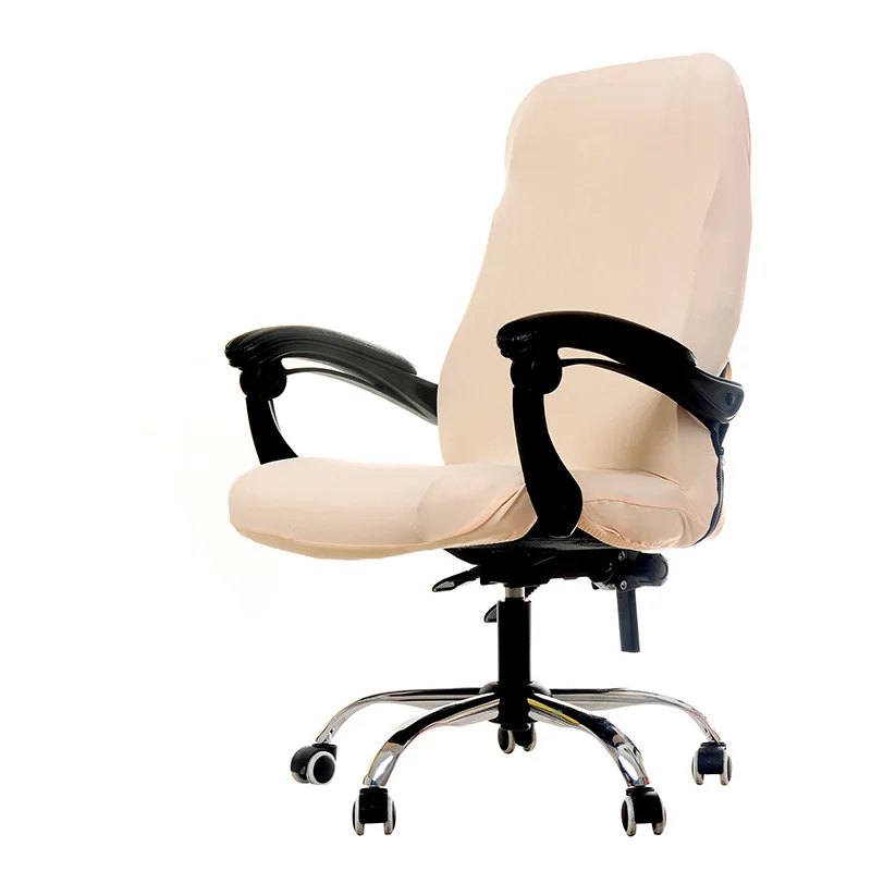 S/M/L Sizes Office Stretch Spandex Chair Covers Anti-dirty Computer Seat Chair Cover Removable Slipcovers For Office Seat Chairs