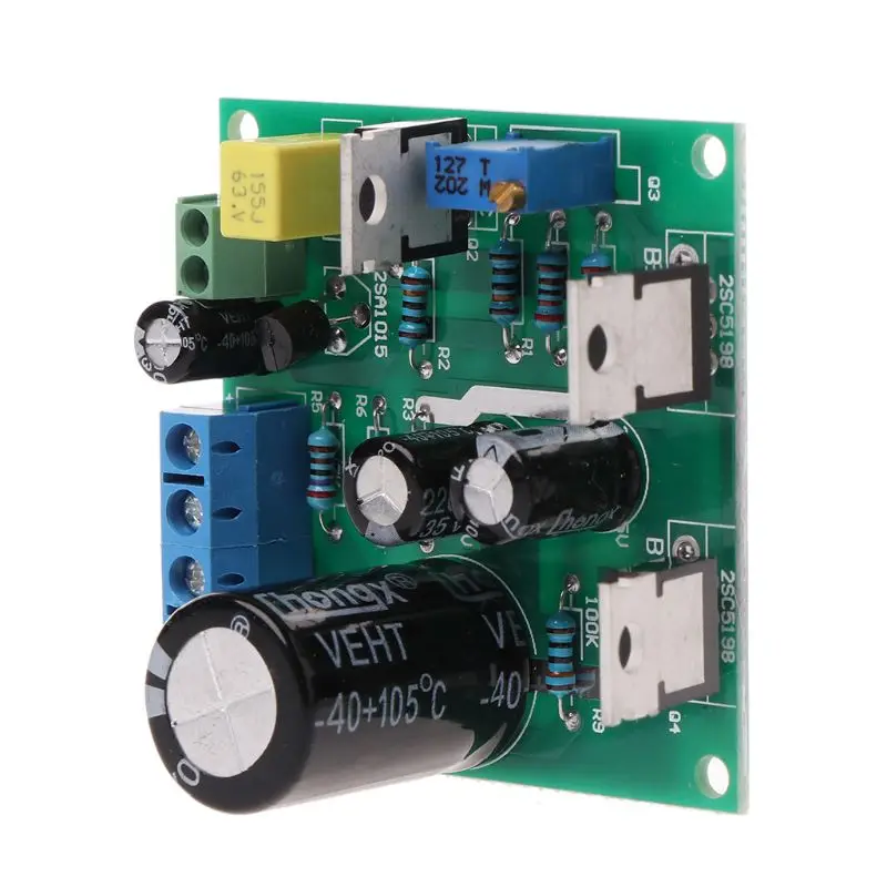 MINI 1969 TIP41C MONO Channel DC 12V ดิจิตอลเครื่องขยายเสียงประกอบ BOARD-#