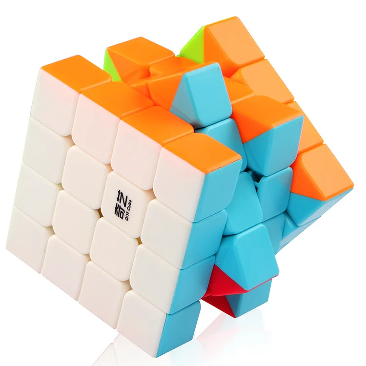 

Stickerless Cube Mofangge QiYi QiYuan S 4X4x4 Magic Cube Twist Puzzle Speed Cube 4x4 Educational Toy Cube for Children Beginner