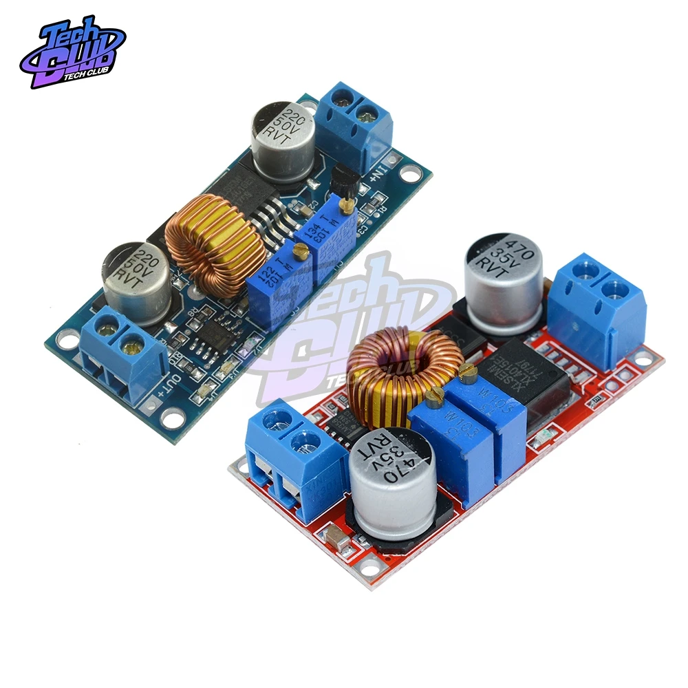 Placa de carga de reducción de batería de litio XL4015 5A DC-DC CC CV, convertidor de potencia Led, cargador, módulo de reducción XL4015