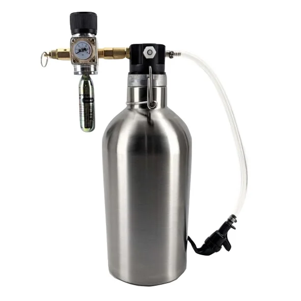 2L ULTIMATE Growler Drafto Kit, 304 SS, beer bottle drafto kit -fit for our double wall insulated growler