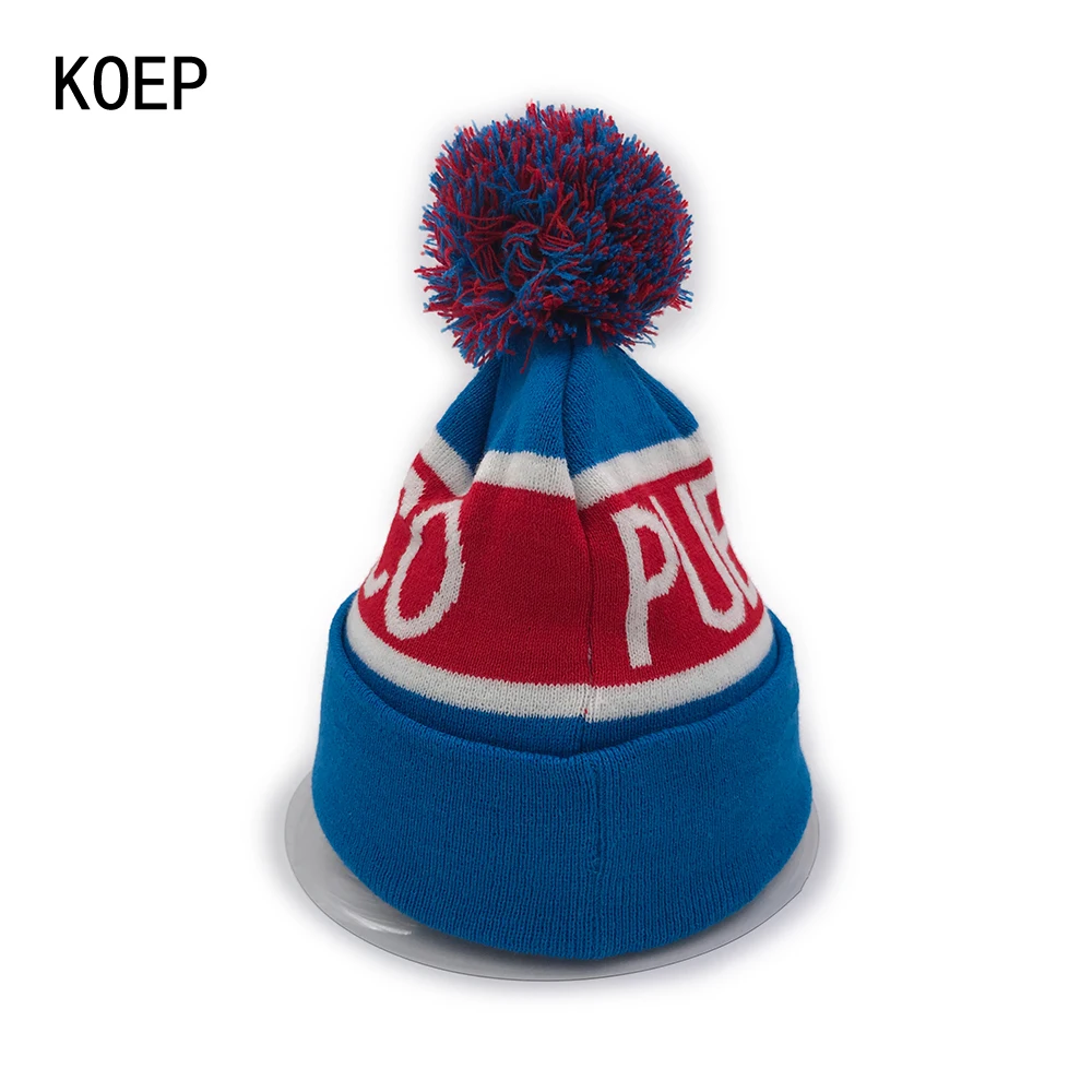 KOEP New RICO PUERTO Beanies Knit Cap Couple Winter Caps Skullies Bonnet Winter Hats For Men Women Beanie Ski Sports Warm Caps